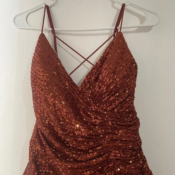 Cinderella | Dresses | Bronze Prom Dress | Poshmark
